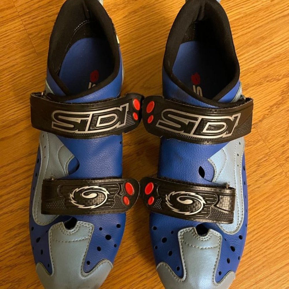 Sidi T1 Carbon Sole Triathlon Cycling Shoes